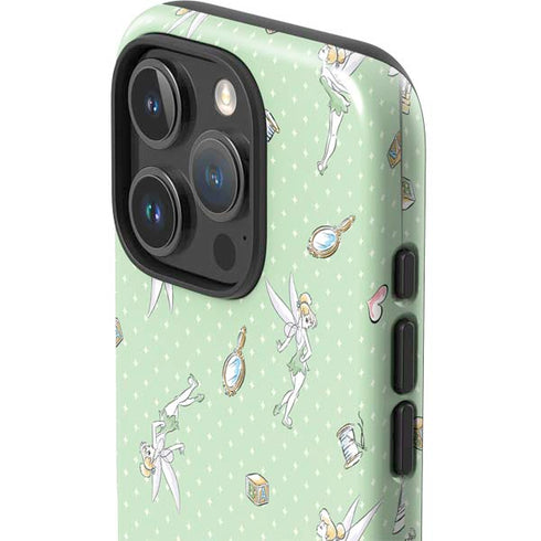 Disney Tinker Bell Trinkets Pattern iPhone 16 Pro Impact Case
